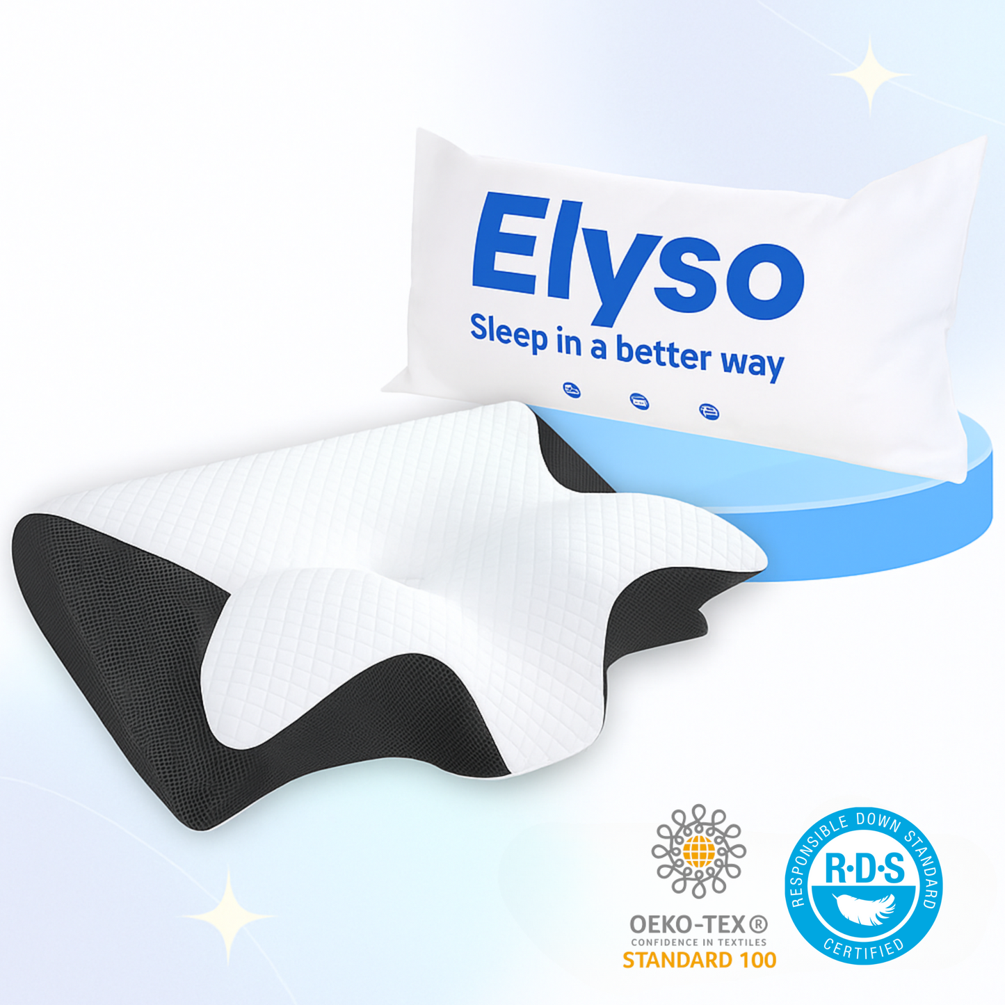 Elyso® Ergonomic Support Pillow